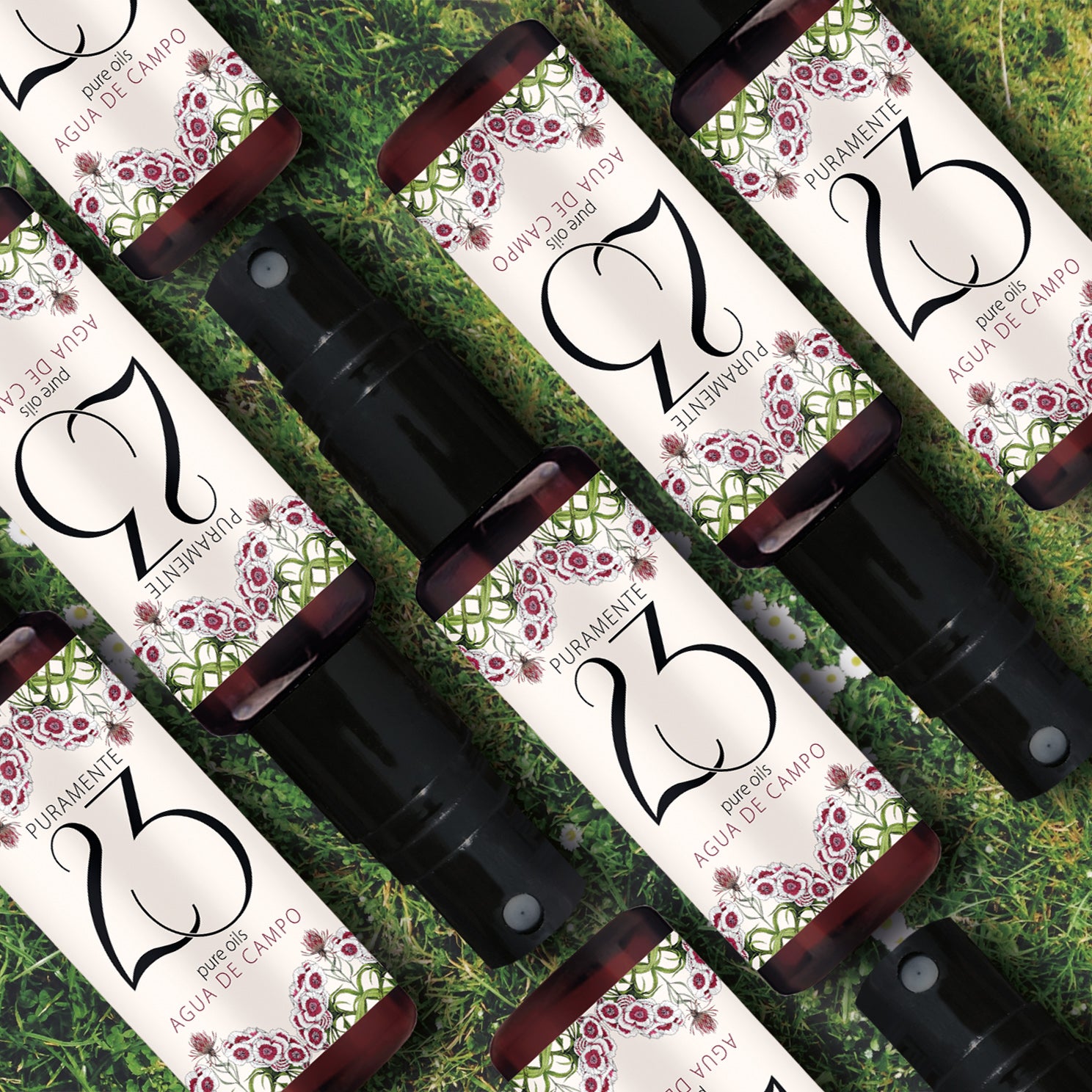 Bruma aromática natural Agua de Campo con aceites esenciales, alergias – Puramente 23